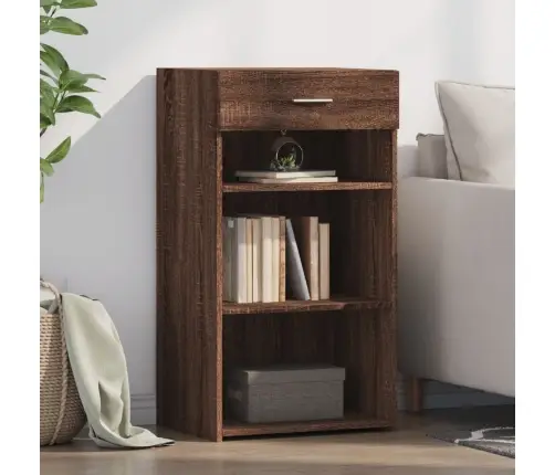 Plaukts, Ozolkoka Krāsa, 50X42,5X93 Cm, Inženierijas Koks Vidaxl