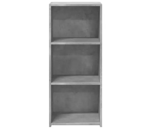 Plaukts, Betona Pelēks, 40X41X93 Cm, Inženierijas Koks Vidaxl