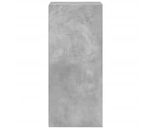 Plaukts, Betona Pelēks, 40X41X93 Cm, Inženierijas Koks Vidaxl