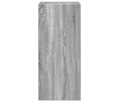 Plaukts, Pelēka Ozolkoka, 45X41X93 Cm, Inženierijas Koks Vidaxl Plaukts, Pelēka Ozolkoka, 45X41X93 Cm, Inženierijas Koks Vidaxl