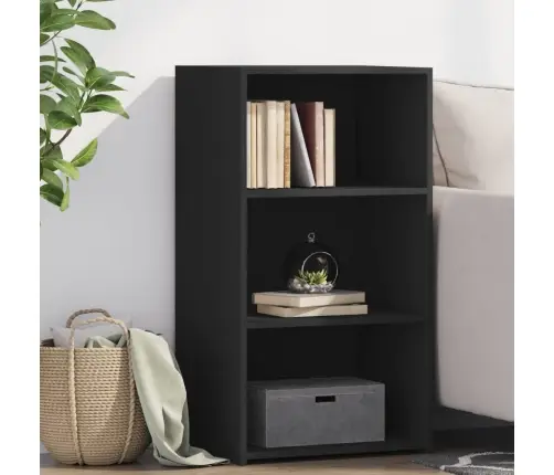 Šoninė Spintelė, Juodos Spalvos, 50X41X93cm Apdirbta Mediena