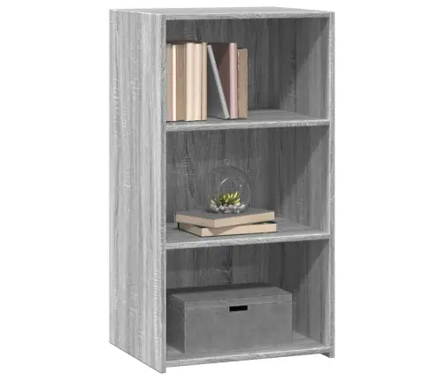 Plaukts, Pelēka Ozolkoka, 50X41X93 Cm, Inženierijas Koks Vidaxl