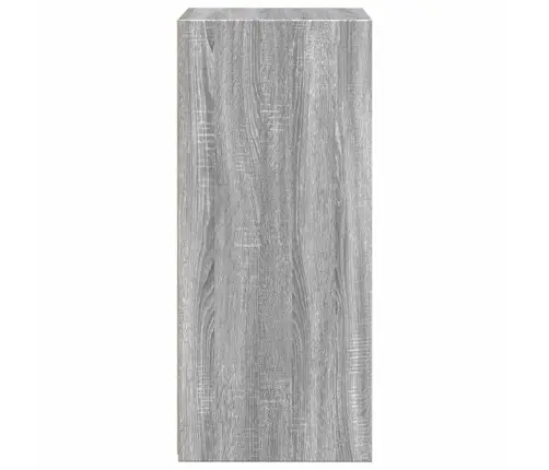 Plaukts, Pelēka Ozolkoka, 50X41X93 Cm, Inženierijas Koks Vidaxl