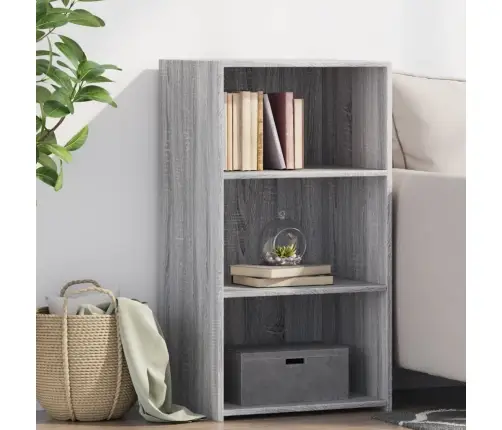 Plaukts, Pelēka Ozolkoka, 50X41X93 Cm, Inženierijas Koks Vidaxl