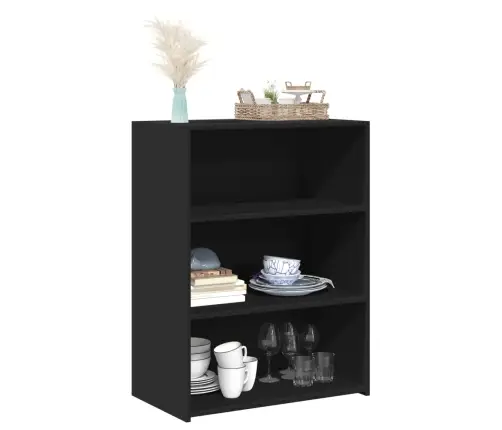 Kumode, Melna, 70X41X93 Cm, Inženierijas Koks Vidaxl