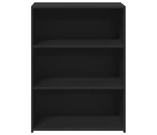 Kumode, Melna, 70X41X93 Cm, Inženierijas Koks Vidaxl