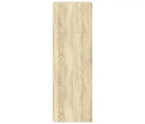 Komoda, Sonoma Ąžuolo Spalvos, 30X41X124cm Apdirbta Mediena Komoda, Sonoma Ąžuolo Spalvos, 30X41X124cm Apdirbta Mediena