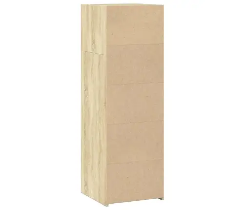 Augstais Skapītis, Koka Krāsa, 40X41X124 Cm, Inženierijas Koks Vidaxl Augstais Skapītis, Koka Krāsa, 40X41X124 Cm, Inženierijas Koks Vidaxl