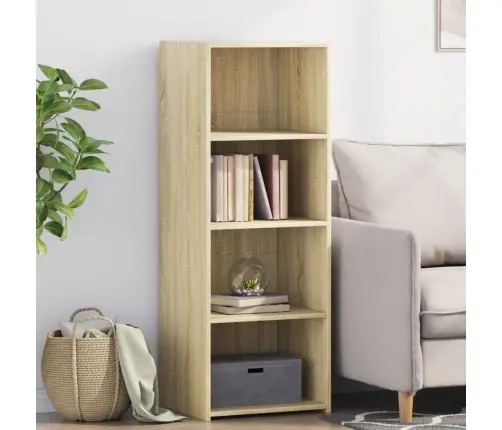 Augstais Skapītis, Ozola Krāsa, 45X41X124 Cm, Inženierijas Koks Vidaxl