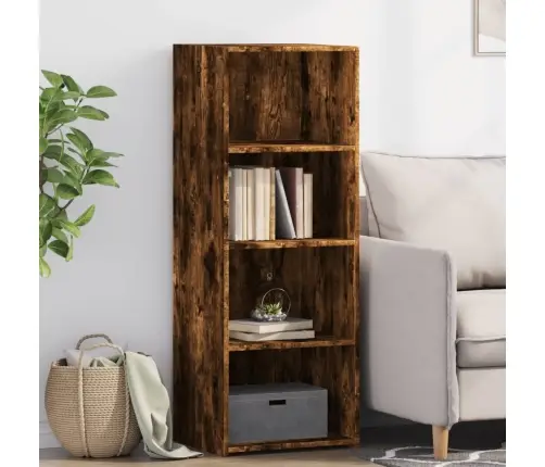 Augstais Skapītis, Ozola Krāsa, 45X41X124 Cm, Inženierijas Koks Vidaxl