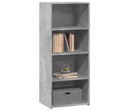 Kõrge Kapp, Betoonhall, 50X41X124 cm Tehispuit