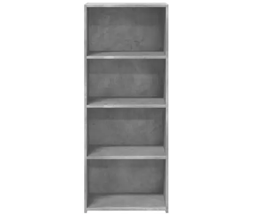 Kõrge Kapp, Betoonhall, 50X41X124 cm Tehispuit