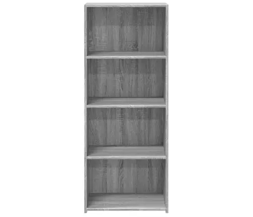Augstais Skapītis, Pelēka Ozola, 50X41X124Cm, Inženierijas Koks Vidaxl Augstais Skapītis, Pelēka Ozola, 50X41X124Cm, Inženierijas Koks Vidaxl