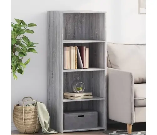 Augstais Skapītis, Pelēka Ozola, 50X41X124Cm, Inženierijas Koks Vidaxl Augstais Skapītis, Pelēka Ozola, 50X41X124Cm, Inženierijas Koks Vidaxl