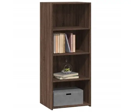 Augstais Skapītis, Brūna Ozola, 50X41X124 Cm, Inženierijas Koks Vidaxl