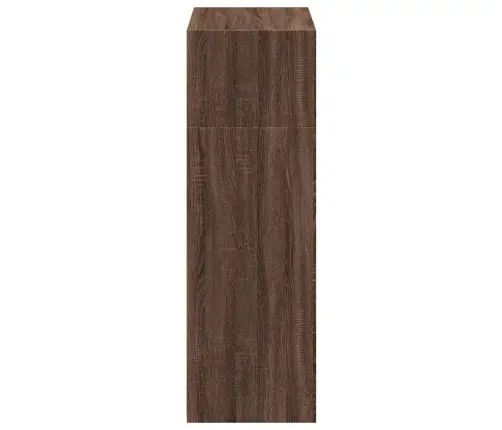 Komoda, Rudos Ąžuolo Spalvos, 70X41X124cm Apdirbta Mediena