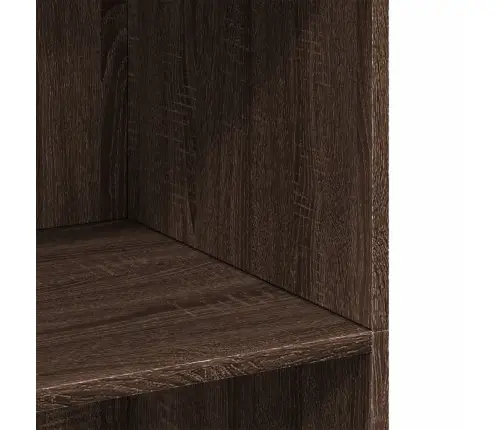 Komoda, Rudos Ąžuolo Spalvos, 70X41X124cm Apdirbta Mediena