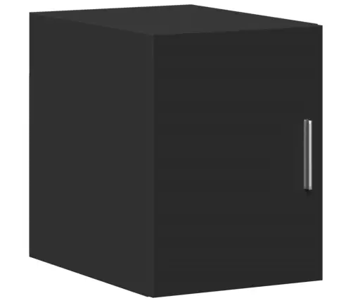 Skapis, Melns, 30X42,5X225 Cm, Inženierijas Koks Vidaxl