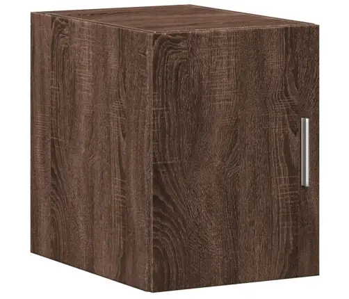 Skapis, Brūna Ozola, 30X42,5X225 Cm, Inženierijas Koks Vidaxl