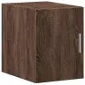 Skapis, Brūna Ozola, 30X42,5X225 Cm, Inženierijas Koks Vidaxl