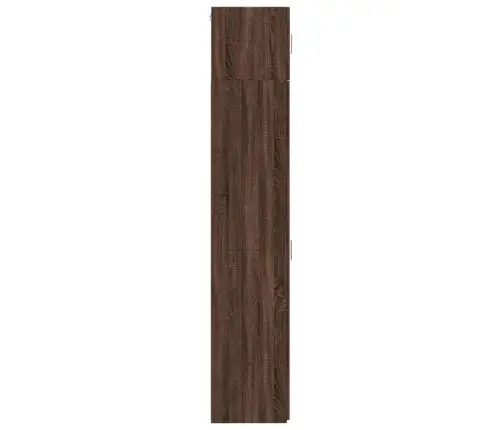 Skapis, Brūna Ozola, 30X42,5X225 Cm, Inženierijas Koks Vidaxl