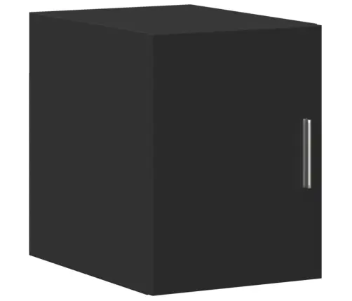 Siaura Spintelė Daiktams, Juoda, 30X42,5X225cm Mediena