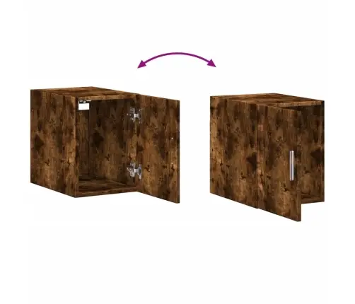 Siaura Spintelė Daiktams, Dūminė, 30X42,5X225cm Mediena