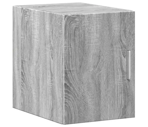 Skapis, Pelēka Ozola, 30X42,5X225 Cm, Inženierijas Koks Vidaxl