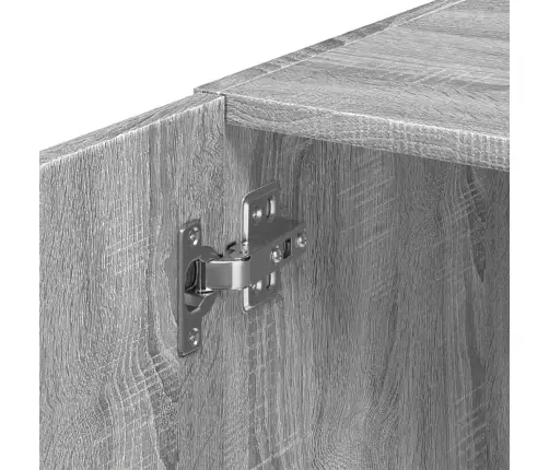 Skapis, Pelēka Ozola, 30X42,5X225 Cm, Inženierijas Koks Vidaxl