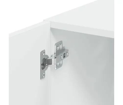 Skapis, Balts, 40X42,5X225 Cm, Inženierijas Koks Vidaxl