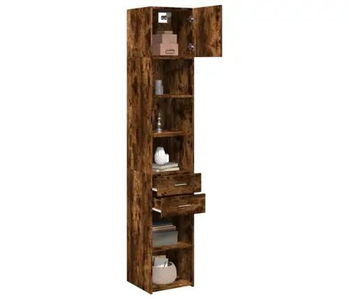 Skapis, Ozolkoka Krāsā, 40X42,5X225 Cm, Inženierijas Koks Vidaxl Skapis, Ozolkoka Krāsā, 40X42,5X225 Cm, Inženierijas Koks Vidaxl