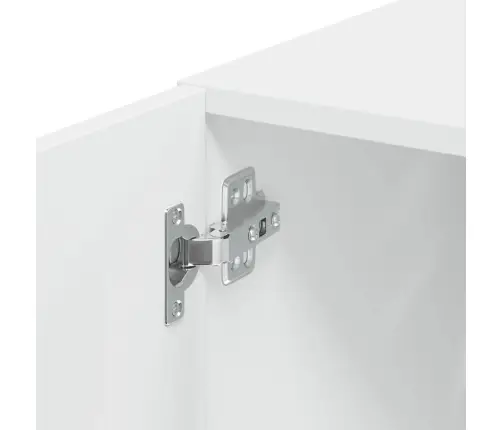 Skapis, Balts, 45X42,5X225 Cm, Inženierijas Koks Vidaxl