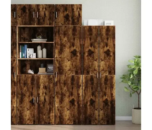 Siaura Spintelė Daiktams, Dūminė, 50X42,5X225cm Mediena