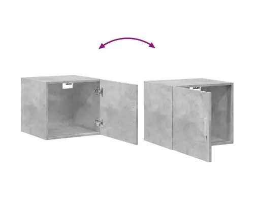 Siaura Spintelė Daiktams, Betono Pilka, 50X42,5X225cm Mediena