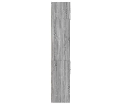 Kitsas Hoiukapp, Hall Sonoma Tamm, 50 X 42,5 X 225 Cm Tehispuit