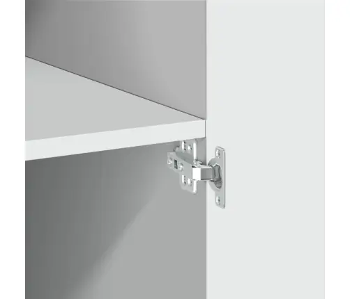 Skapis, Balts, 70X42,5X225 Cm, Inženierijas Koks Vidaxl