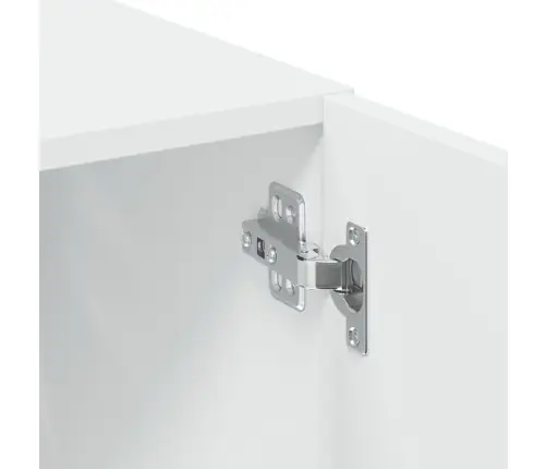 Skapis, Balts, 70X42,5X225 Cm, Inženierijas Koks Vidaxl