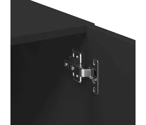 Skapis, Melns, 70X42,5X225 Cm, Inženierijas Koks Vidaxl