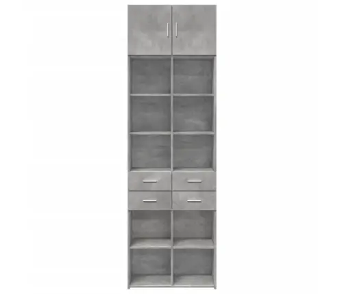 Spintelė Daiktams, Betono, 70X42,5X225cm Apdirbta Mediena