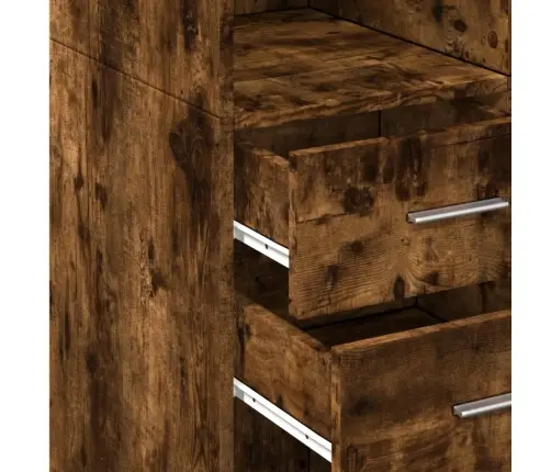 Skapis, Ozolkoka Krāsā, 70X42,5X225 Cm, Inženierijas Koks Vidaxl