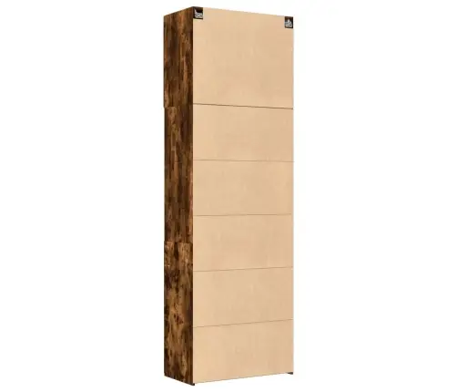 Komoda, Dūminio Ąžuolo Spalvos, 80X42,5X249cm Apdirbta Mediena