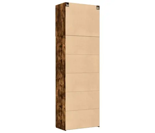 Augstais Skapītis Koka Krāsa 80X42,5X249Cm Inženierijas Koks Vidaxl