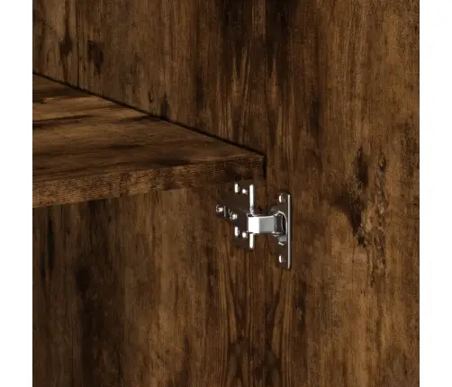 Augstais Skapītis Koka Krāsa 80X42,5X249Cm Inženierijas Koks Vidaxl