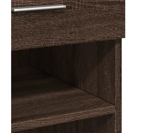 Augstais Skapītis, Brūns, 80X42,5X124 Cm, Inženierijas Koks Vidaxl Augstais Skapītis, Brūns, 80X42,5X124 Cm, Inženierijas Koks Vidaxl