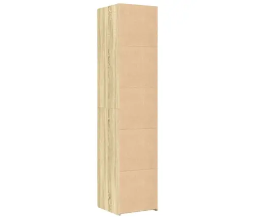 Augstais Skapītis, Ozolkoka, 40X42,5X185 Cm, Inženierijas Koks Vidaxl Augstais Skapītis, Ozolkoka, 40X42,5X185 Cm, Inženierijas Koks Vidaxl