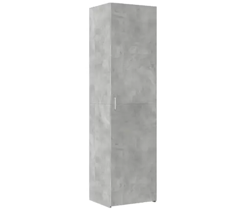 Augstais Skapītis, Betona Pelēks, 50X42,5X185 Cm, Koks Vidaxl Augstais Skapītis, Betona Pelēks, 50X42,5X185 Cm, Koks Vidaxl