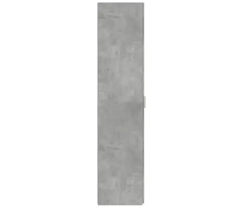Augstais Skapītis, Betona Pelēks, 50X42,5X185 Cm, Koks Vidaxl Augstais Skapītis, Betona Pelēks, 50X42,5X185 Cm, Koks Vidaxl
