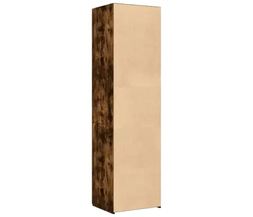 Augstais Skapītis, Ozolkoka, 50X42,5X185 Cm, Inženierijas Koks Vidaxl