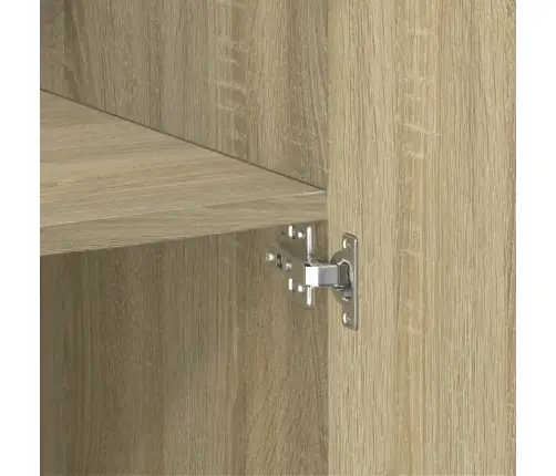 Augstais Skapītis Koka Krāsa 70X42,5X185Cm Inženierijas Koks Vidaxl