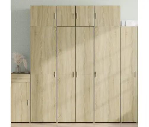 Augstais Skapītis Koka Krāsa 70X42,5X185Cm Inženierijas Koks Vidaxl